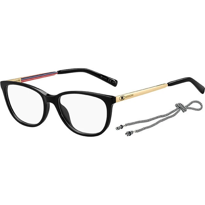 Missoni Women's Acetate Eyeglasses Frame Black MMI 0033 807