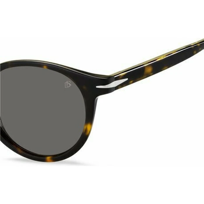 DAVID BECKHAM Men's Sunglasses DB-1036-S-086 (49/23/145) - Brown Frame, Grey Lenses