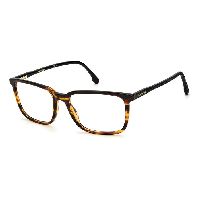 Carrera Men's Acetate Eyeglass Frame Brown Tortoise 254 EX4 Size 56/18/145