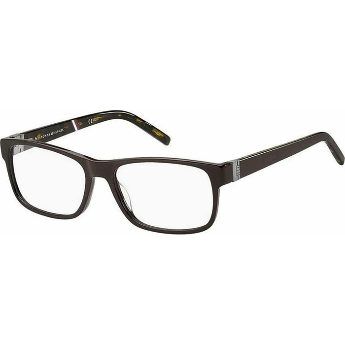 Tommy Hilfiger TH1818 09Q - Men's Eyeglass/Sunglass Frame Brown Acetate 55/17/145