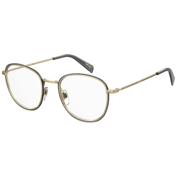 Σκελετός γυαλιών Levi's LV1027 2F7 - Γυναικείος, Μεταλλικός, Χρυσό-Γκρί
