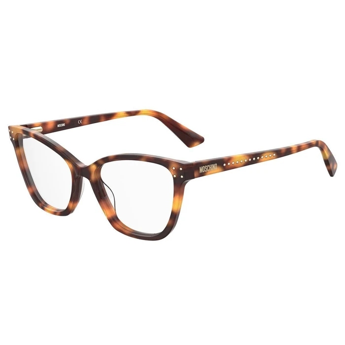 Moschino MOS595-05L Cat Eye Acetate Optical Glasses Havana (Tortoise) 54/17/140