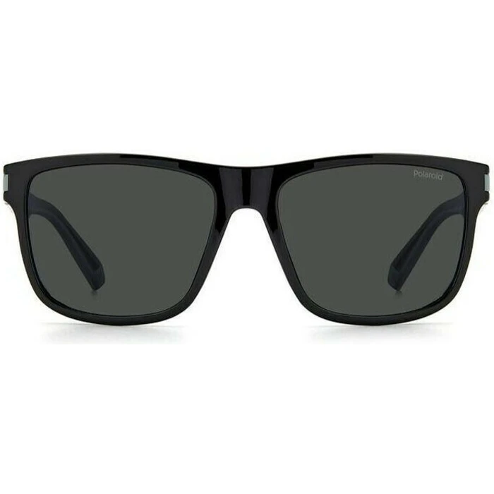 Polaroid Men's Sunglasses PLD2123/S 08A/M9 - Black Polycarbonate Frame with Grey Polarized Lenses (57mm)