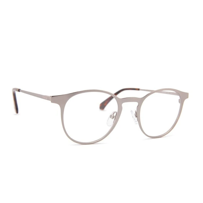 Polaroid Men's Metal Eyeglass Frame Silver PLD D442 R81