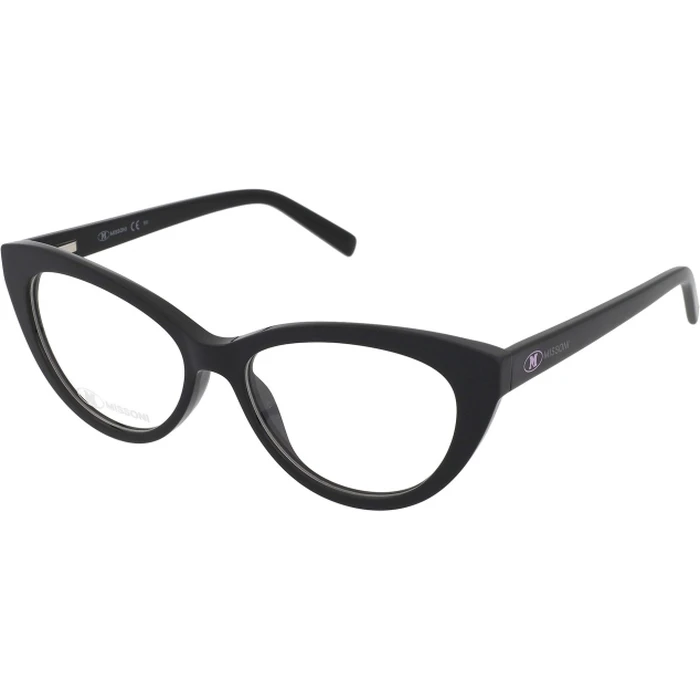 Missoni Women's Acetate Cat Eye Eyeglass Frame Black MMI-0076-807