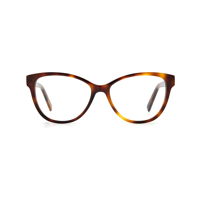 Women's acetate Cat Eye eyeglass frame M Missoni brown tortoise MMI 0075 05L