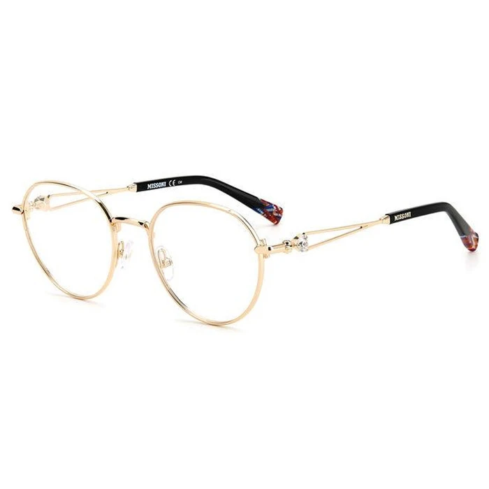Γυαλιά Οράσεως Missoni MIS 0077 J5G - Μέταλλο Χρυσό, Μέγεθος 49/18/140