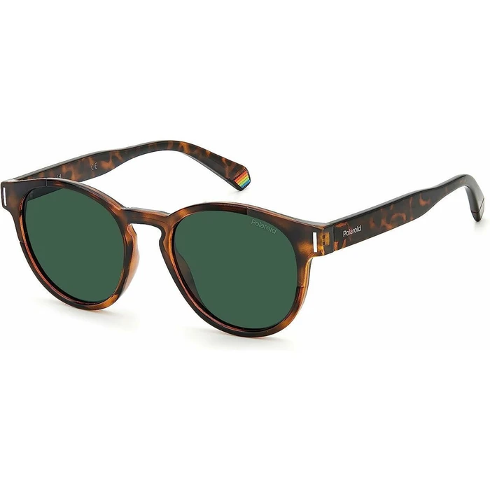Polaroid Men's Sunglasses PLD6175/S 086/UC - Brown Havana Acetate Frame with Green Polarized Lenses