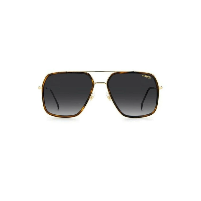 Carrera Men's Aviator Sunglasses 273/S 0869O — 59/17/150 mm, Brown/Grey Degraded Lenses, Stainless Steel
