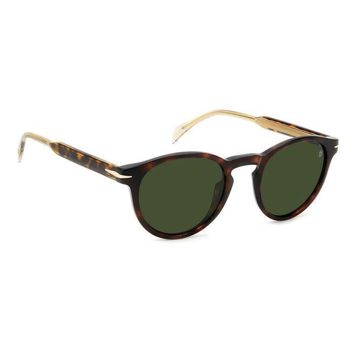 DAVID BECKHAM Unisex Sunglasses DB-1111-S-086 (Acetate frame, Green lenses, 52/20/145 mm, Category 3 UV400)