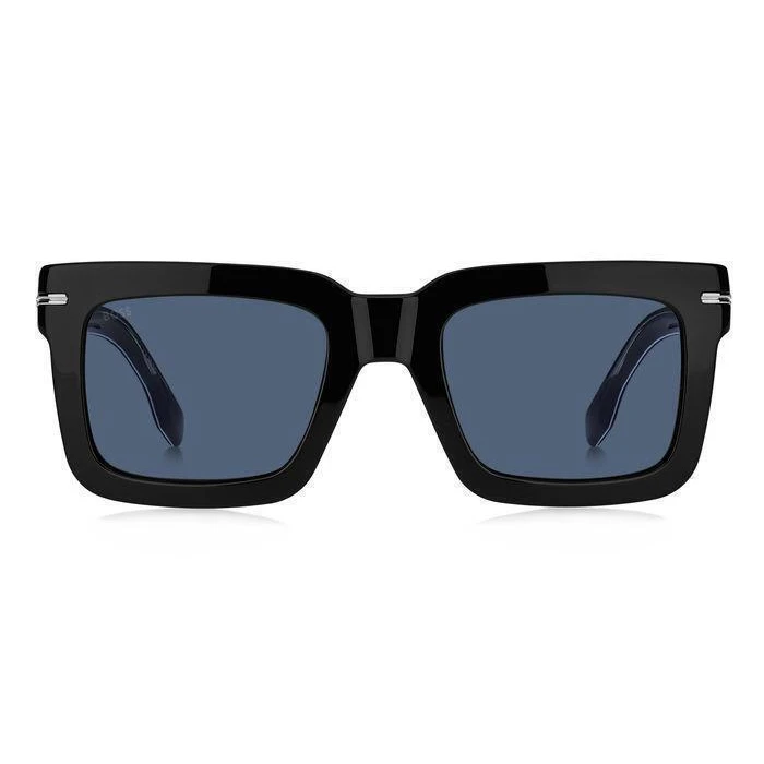 BOSS Men's Sunglasses BOSS1501S INA (HG 1501/S INA/KU) - Acetate Frame, Blue Polycarbonate Lenses, 51/22/145 mm, Category 3