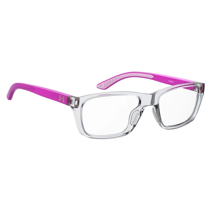 Under Armour Kids Acetate (Plastic) Glasses Frame UA 9011 3DV - Pink