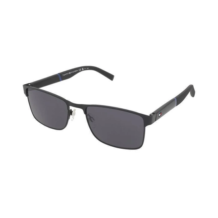 Tommy Hilfiger Men's Sunglasses TH-2040-S-807 (56/19/145) Category 3 UV400 - Grey lenses, Black frame