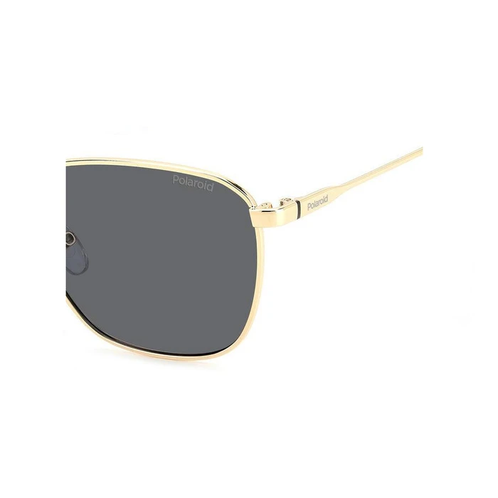 Polaroid Sunglasses PLD4159GSXJ5G – Metal Golden Frame, Grey Polarized Lenses, 56/17/145 mm, Category 3 UV400