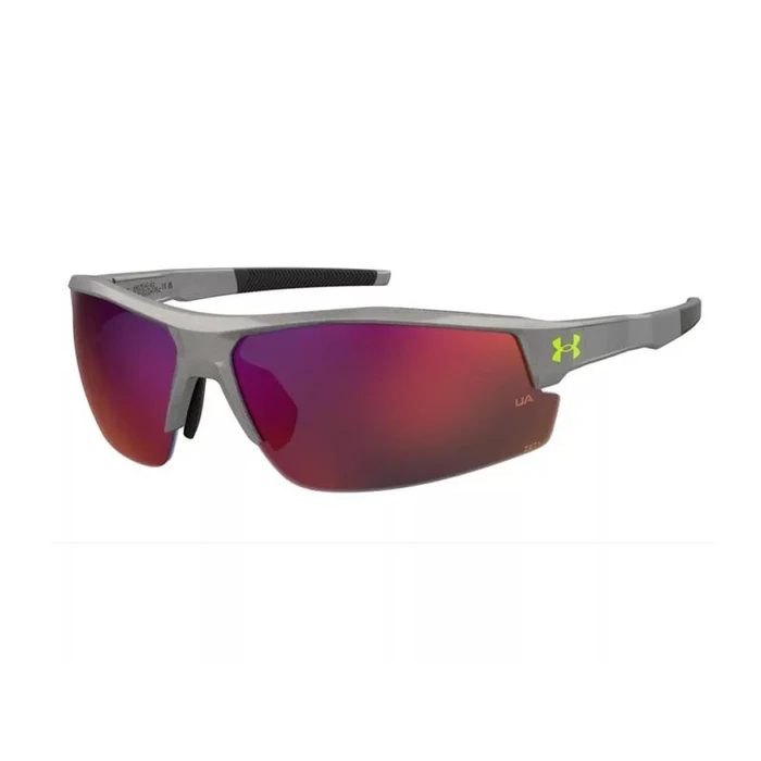 Under Armour Skillz Men's Sunglasses UA SKILLZ/G 4WC/B3 - Grey Frame, Grey Lenses, Aviator