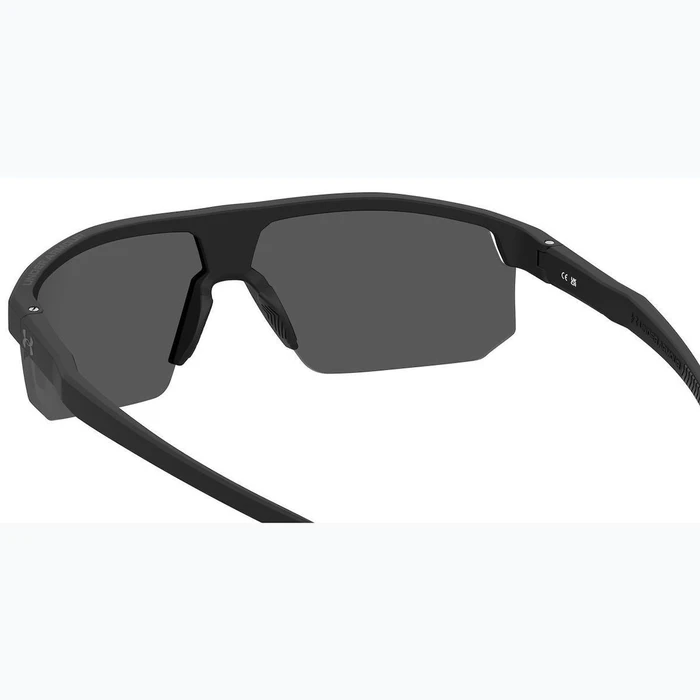 Under Armour Driven Unisex Sunglasses – Black Injected Frame, Grey Lenses (Category 3 UV400)