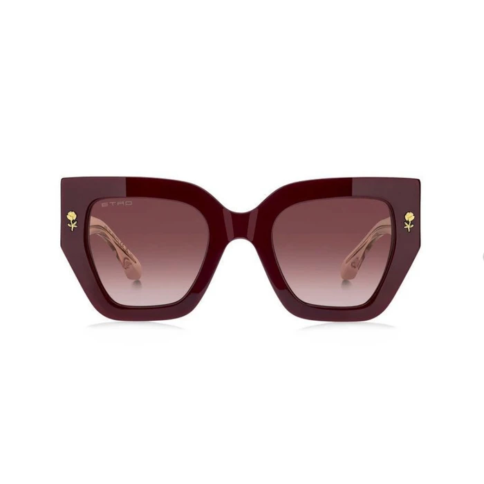 Etro Women's Sunglasses ETRO0010SLHF — Acetate Frame, Red Gradient Lenses, 50/24/145 mm