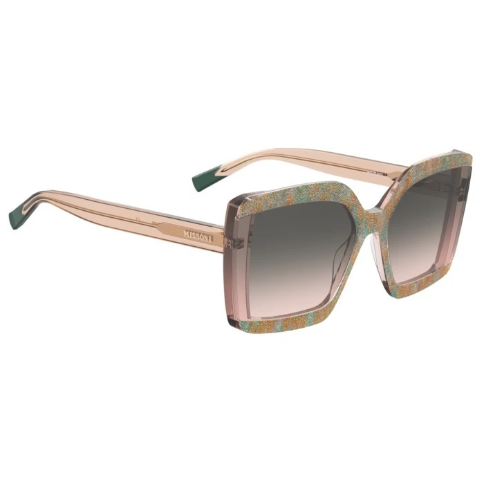 Missoni Women's Sunglasses MIS0186/S 038 (53/17/145) - Acetate Frame, Multicolored, Category 2 UV400