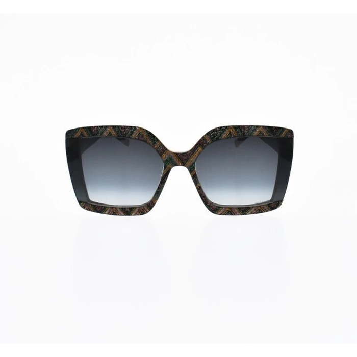 MISSONI Women Sunglasses MIS 0186/S RGK (MIS0186SRGK) 62/17/145 - Grey Degraded Lenses, Acetate Frame