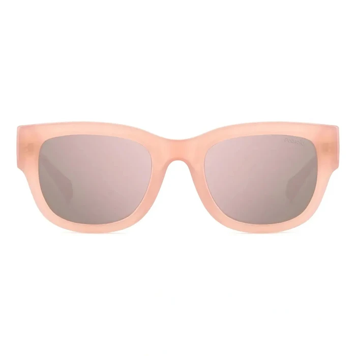 Polaroid Women's Sunglasses PLD6213/S/X 35J - Pink Acetate Frame, Pink Mirror Lens 51/21/140 mm