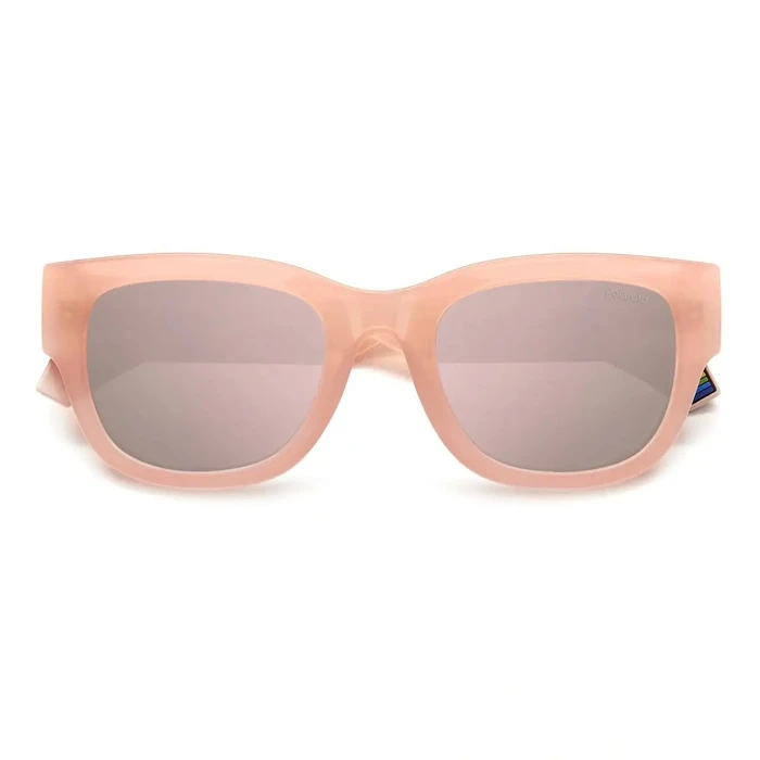 Polaroid Women's Sunglasses PLD6213/S/X 35J - Pink Acetate Frame, Pink Mirror Lens 51/21/140 mm