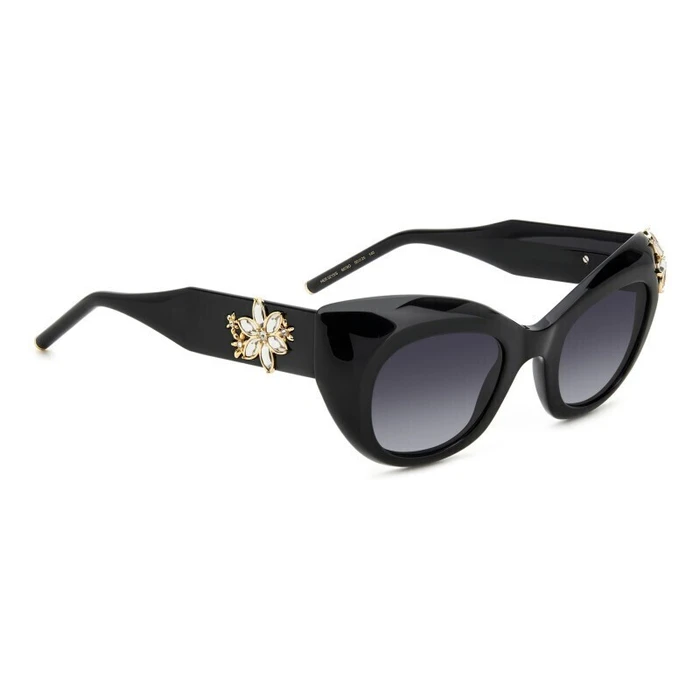 Carolina Herrera Women's Sunglasses HER0215/S 807/9O - Cat Eye - Black / Grey Degraded