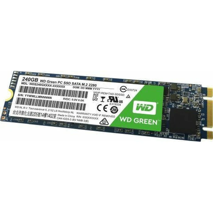 Western Digital WD Green SSD 240GB M.2 SATA III WDS240G2G0B (Bulk)
