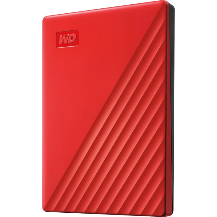 External Hard Drives Western Digital My Passport 2TB USB 3.2 Gen 1 Portable Hard Drive Red