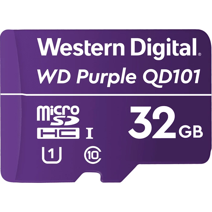 Western Digital (WD) Purple 32GB microSDHC SC QD101