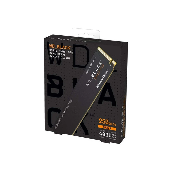 SSD M.2 Western Digital WD_BLACK SN770 250GB (WDS250G3X0E)