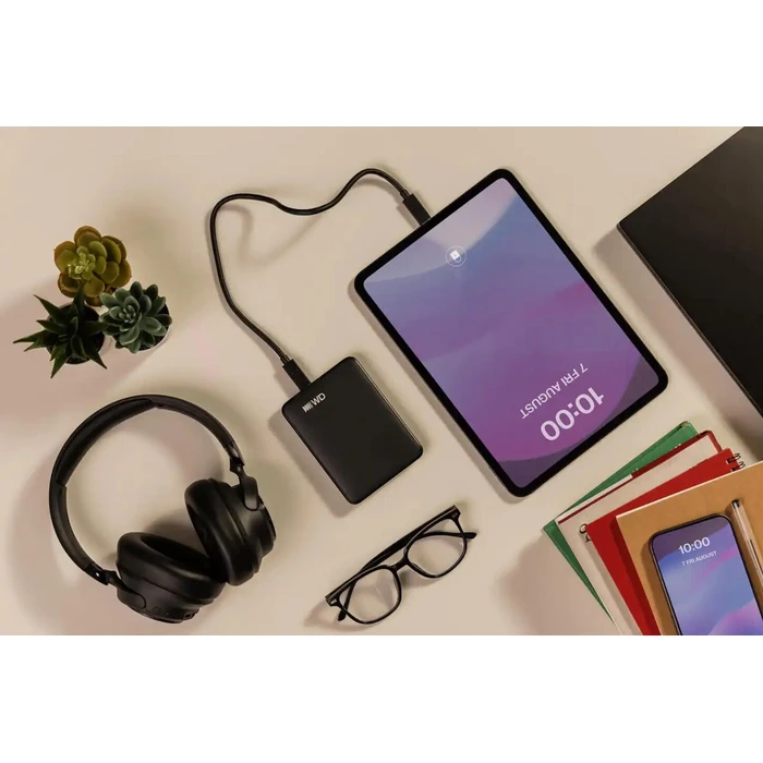 Εξωτερικός Σκληρός Δίσκος Western Digital WD Elements 1TB USB-C Μαύρο