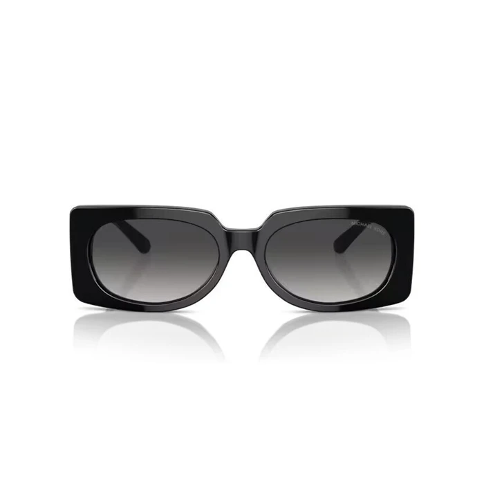 Michael Kors Women's Sunglasses MK2215 30058G Black Acetate Frame with Black Gradient (Grey) Lenses 56/18/140 mm
