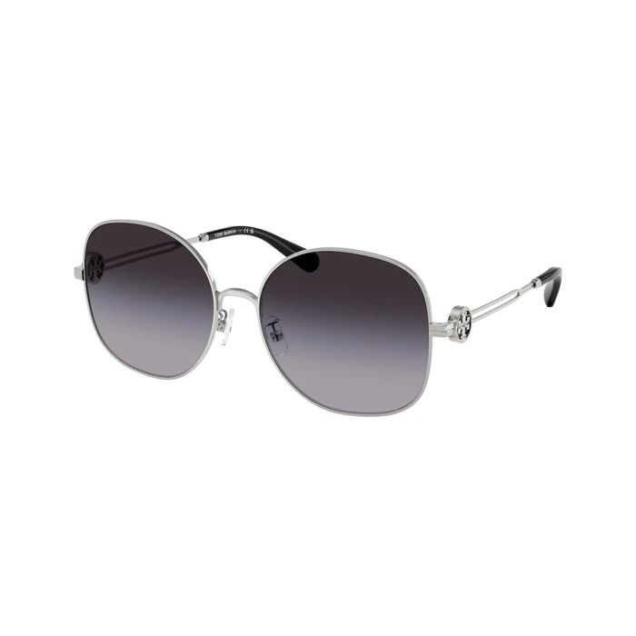 Γυναικεία Γυαλιά Ηλίου Tory Burch TY6112-32748G Ασημί Σκελετός Γκρι Φακός (56/16/140 mm)