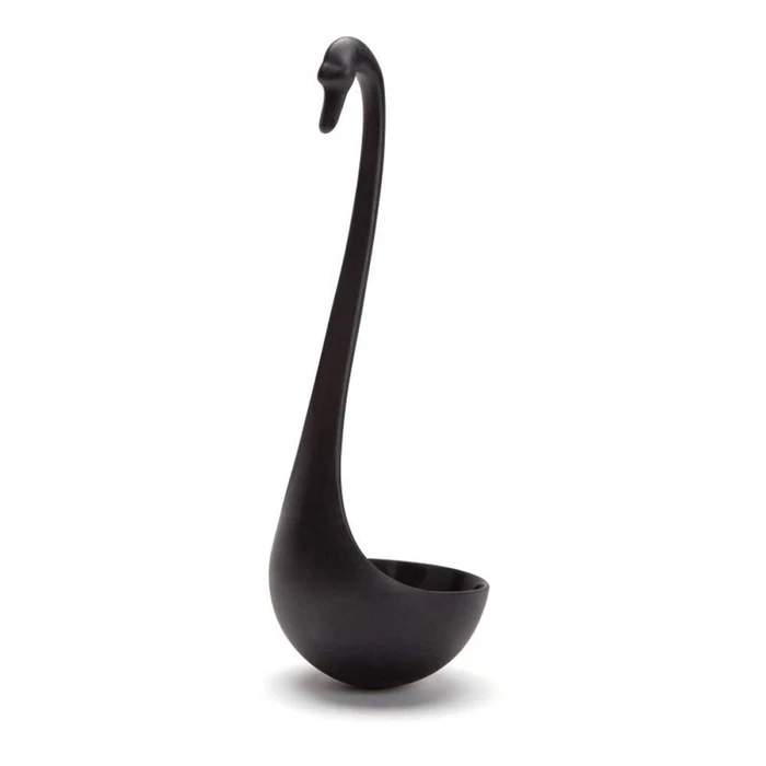 σουπιέρα κουτάλα Ototo Swanky Black Soup Ladle