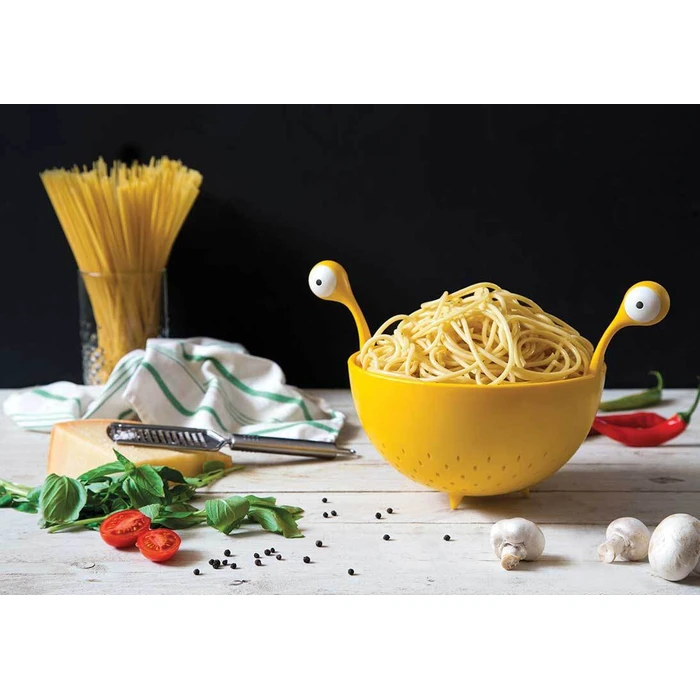 Κουζίνα Ototo Spaghetti Monster Yellow Colander