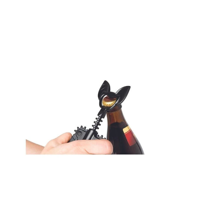 Αξεσουάρ μπαρ & κρασιού Ototo Vino Corkscrew & Bottle Opener ανοιχτήρι κρασιού και μπουκαλιών 2 σε 1 μαύρο