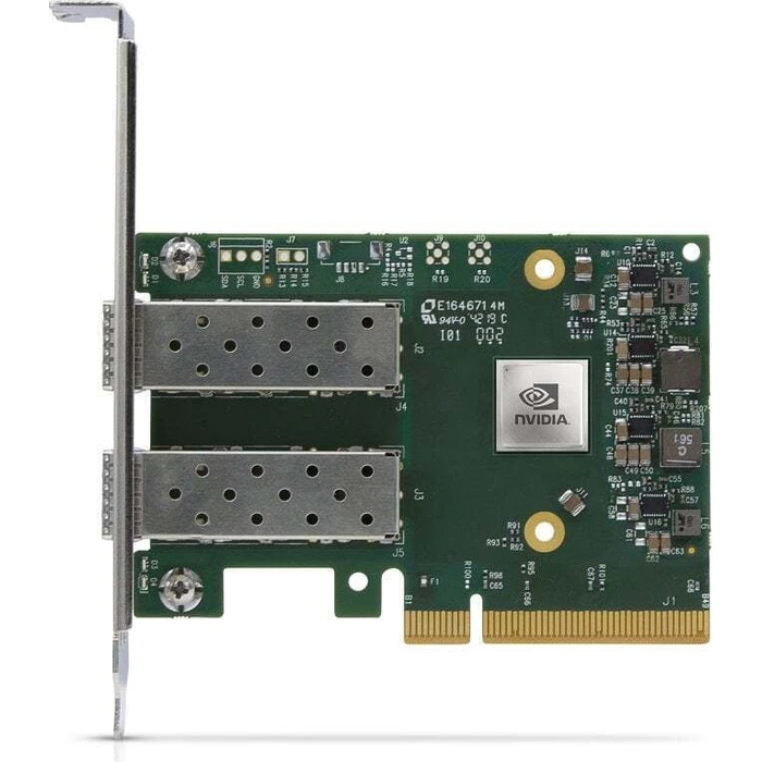 Κάρτα δικτύου NVIDIA / Mellanox ConnectX-6 Lx MCX631102AS-ADAT, PCIe 4.0 x8, 2x SFP28, 25GbE (υποστηρίζει 10Gb/1Gb) — Crypto/Secure Boot απενεργοποιημένο
