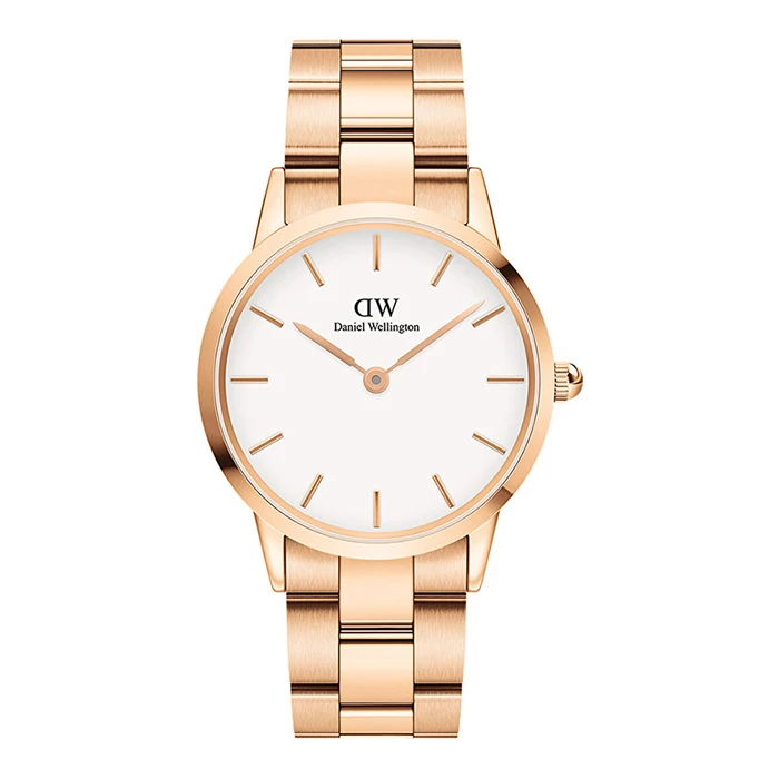 Daniel Wellington Unisex Watch 36mm Rose Gold Metal Bracelet DW00600209