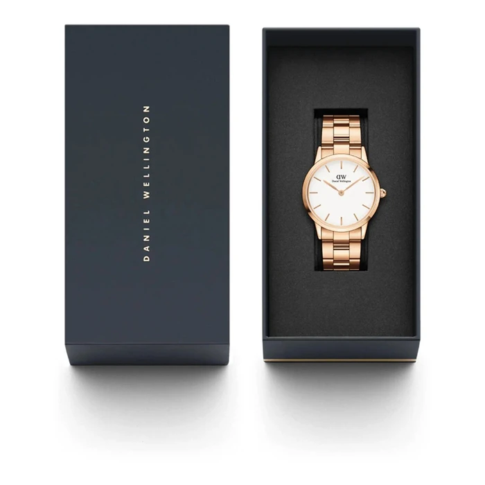 Daniel Wellington Unisex Watch 36mm Rose Gold Metal Bracelet DW00600209