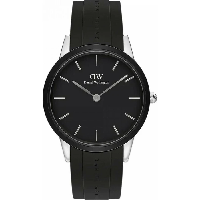 Daniel Wellington Iconic Motion Unisex Watch 40mm Silver/Black (DW00100436)