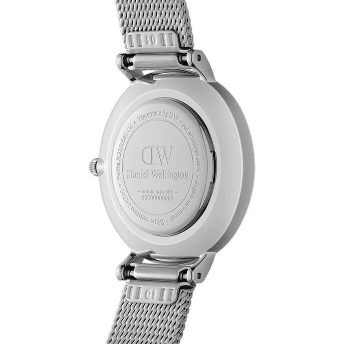 Daniel Wellington Petite Women's Watch 28mm Silver Metal Bracelet DW00100684