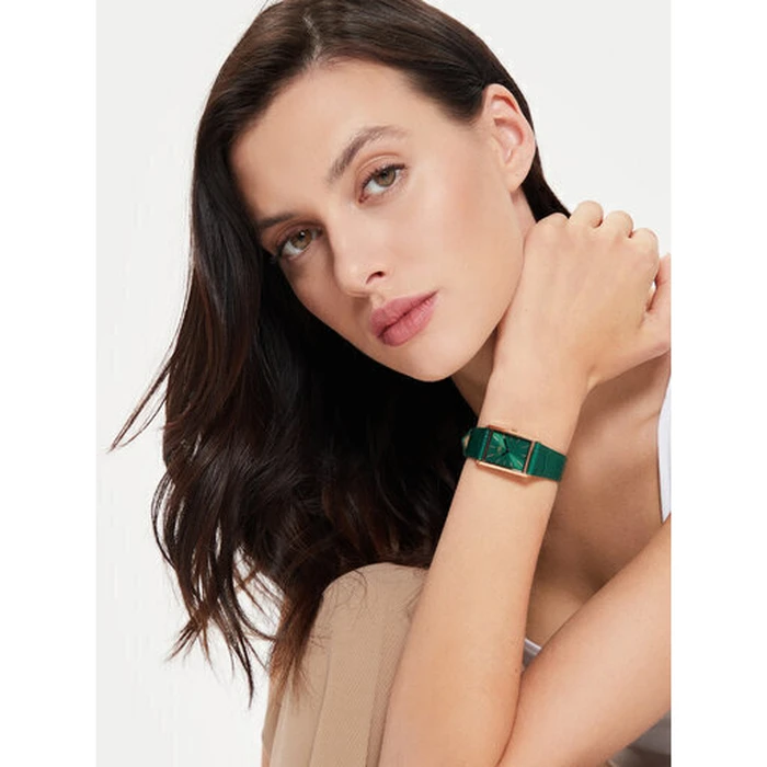 Daniel Wellington Emerald Women's Watch 22mm Green Leather Strap - DW00100694