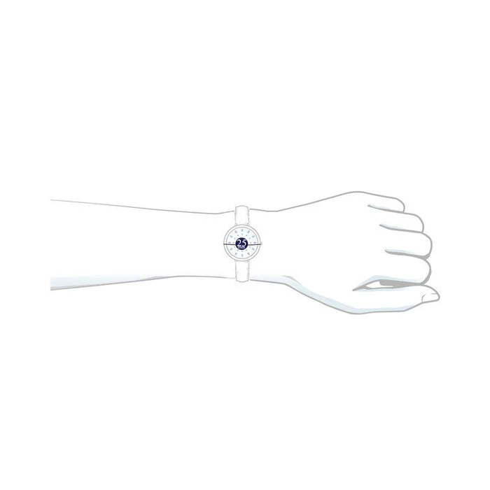 Daniel Wellington Lumine Crystals Γυναικείο Ρολόι 22mm Χρυσό Μεταλλικό Μπρασελέ - DW00100715