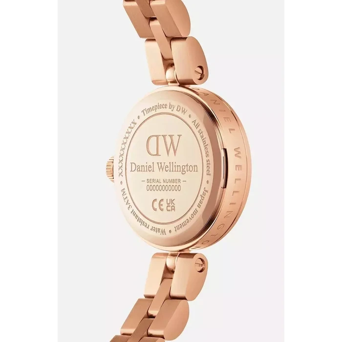 Daniel Wellington Lumine Women's Watch 22mm Rose Gold Metal Bracelet DW00100717