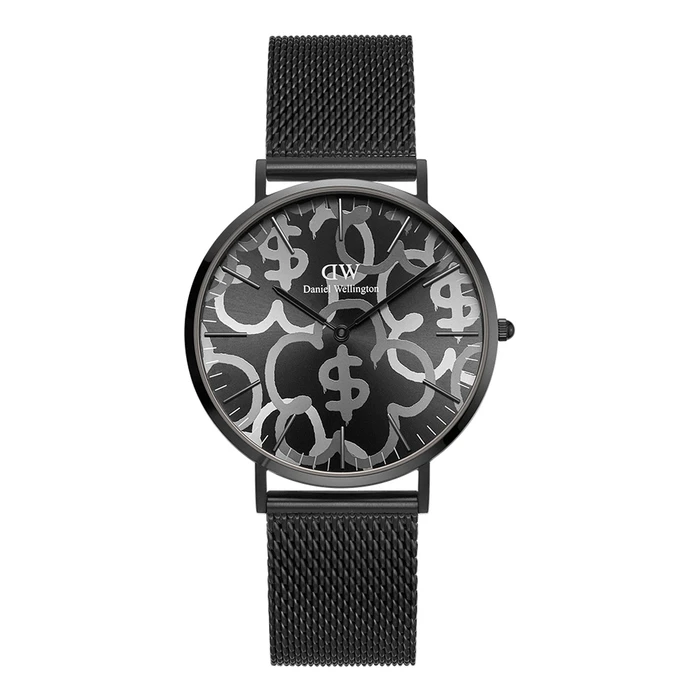 UNISEX WATCH Daniel Wellington DW00100724 (40MM) Black Metal Bracelet