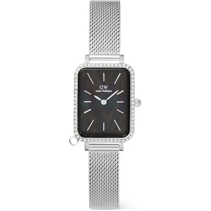 Daniel Wellington Γυναικείο Ρολόι 26mm Μπαταρίας με Ασημί Μεταλλικό Μπρασελέ DW00100747