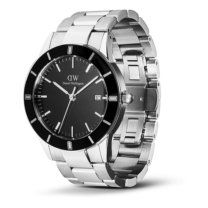 Daniel Wellington Men's Quartz Watch 40mm Silver Stainless Steel Bracelet DW00600822