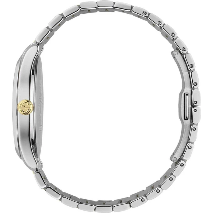 Gucci Γυναικείο Ρολόι 38mm Μπαταρίας με Μεταλλικό Μπρασελέ YA1264074