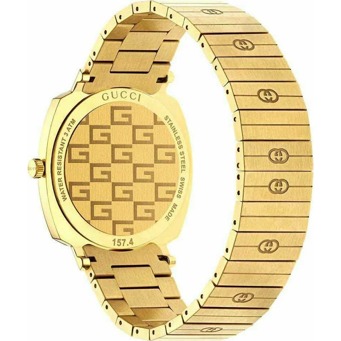 Gucci Grip Ανδρικό Ρολόι 38mm YA157409