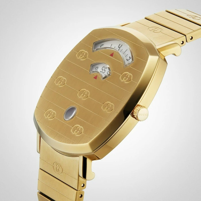 Gucci Grip Ανδρικό Ρολόι 38mm YA157409